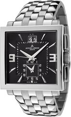 Часы мужские Jacques Lemans Geneve Quadrus G-207D цена и информация | Jacques Lemans Одежда, обувь и аксессуары | 220.lv