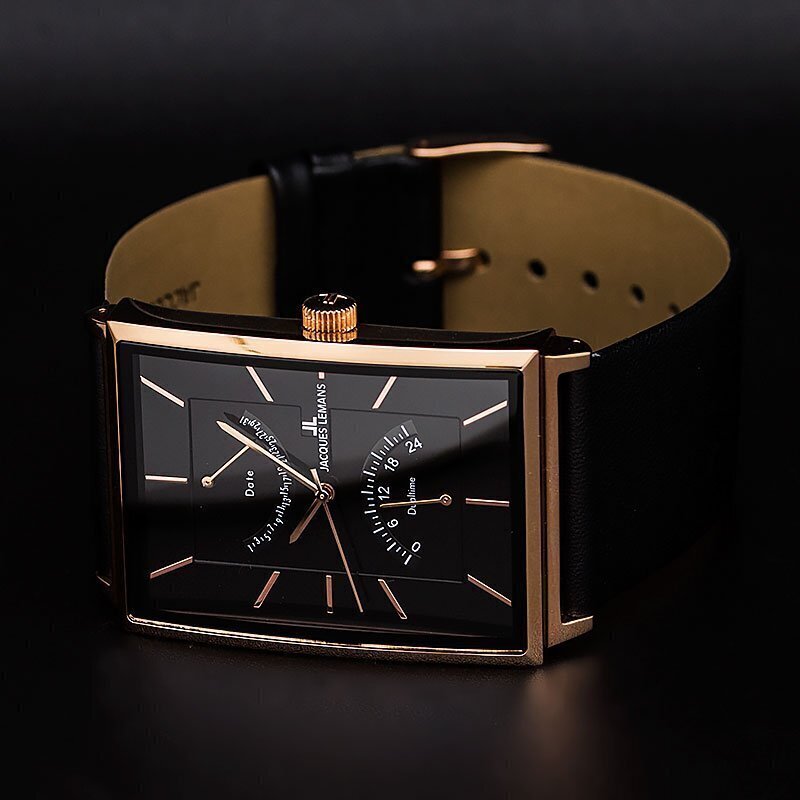 Vīriešu pulkstenis Jacques Lemans Classic York 1-1835B cena un informācija | Vīriešu pulksteņi | 220.lv