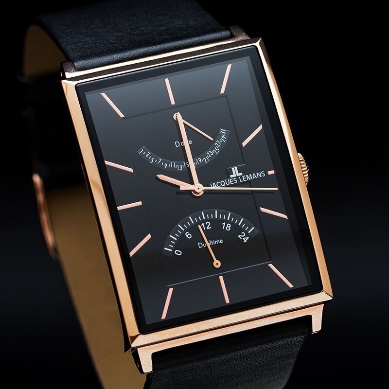 Vīriešu pulkstenis Jacques Lemans Classic York 1-1835B cena un informācija | Vīriešu pulksteņi | 220.lv