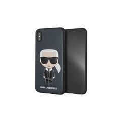 Telefona vāciņš Karl Lagerfeld KLHCI65IKPUBL iPhone Xs Max cena un informācija | Telefonu vāciņi, maciņi | 220.lv