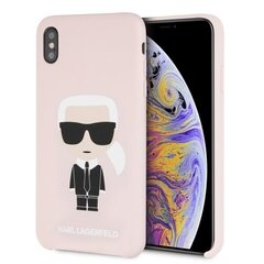Telefona vāciņš Karl Lagerfeld KLHCI65SLFKPI iPhone Xs Max cena un informācija | Telefonu vāciņi, maciņi | 220.lv