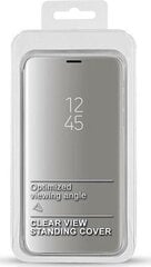 Etui Clear View Samsung S21+ silver (серебряный) цена и информация | Чехлы для телефонов | 220.lv