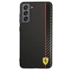 Telefona vāciņš Ferrari FESAXHCS21FBK S21 FE G990 cena un informācija | Telefonu vāciņi, maciņi | 220.lv