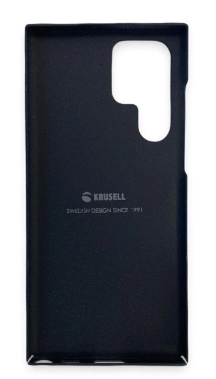 Krusell Sand Cover, piemērots Samsung Galaxy S22 Ultra, melns cena un informācija | Telefonu vāciņi, maciņi | 220.lv