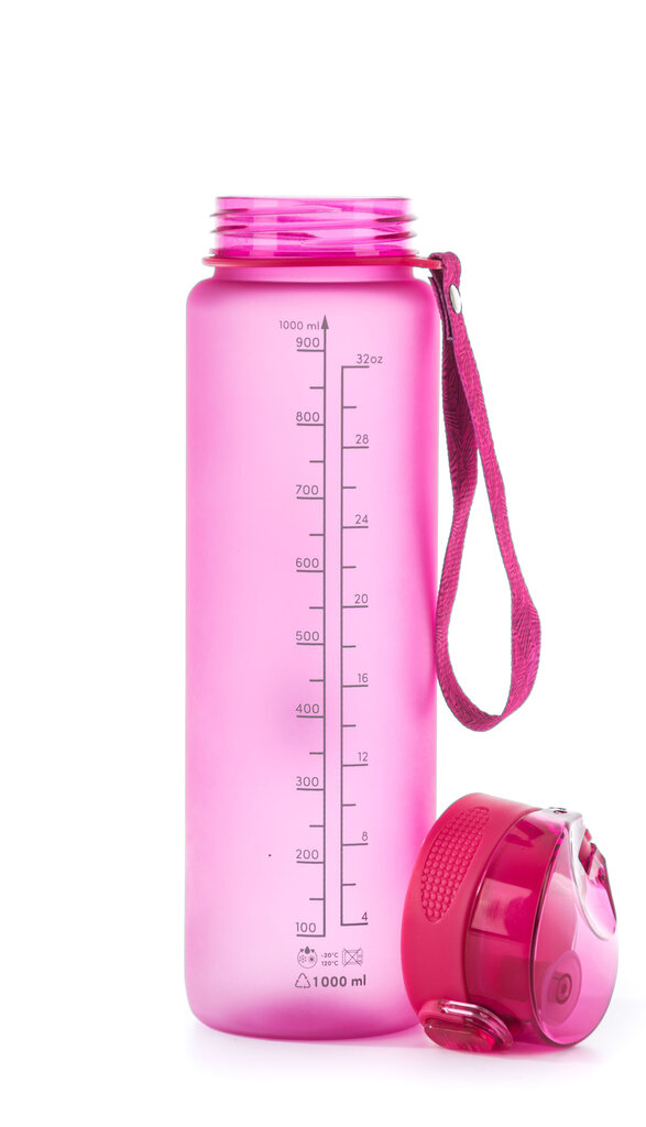 Pudele G21, 1000ml, rozā, 6002224 cena un informācija | Ūdens pudeles | 220.lv