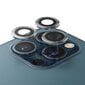 5D Mr Monkey Armor kameras stikls - iPhone 11/12/12 mini zils cena un informācija | Ekrāna aizsargstikli | 220.lv