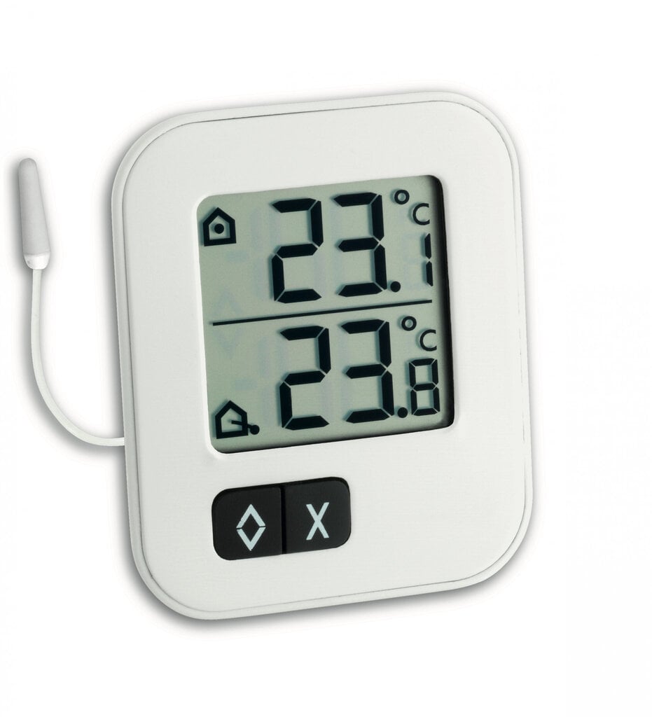 Digitālais āra-iekštelpu termometrs MOXX 30.1043 cena un informācija | Meteostacijas, āra termometri | 220.lv
