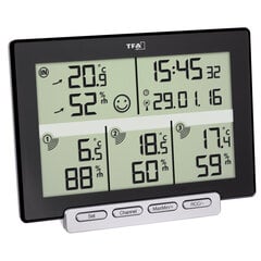 Bezvadu termohigrometrs ar 3 raidītājiem MULTI-SENSE 30.3057.01 cena un informācija | Meteostacijas, āra termometri | 220.lv