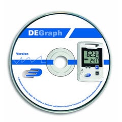 DE Graph programmatūra 31.1041 cena un informācija | Meteostacijas, āra termometri | 220.lv