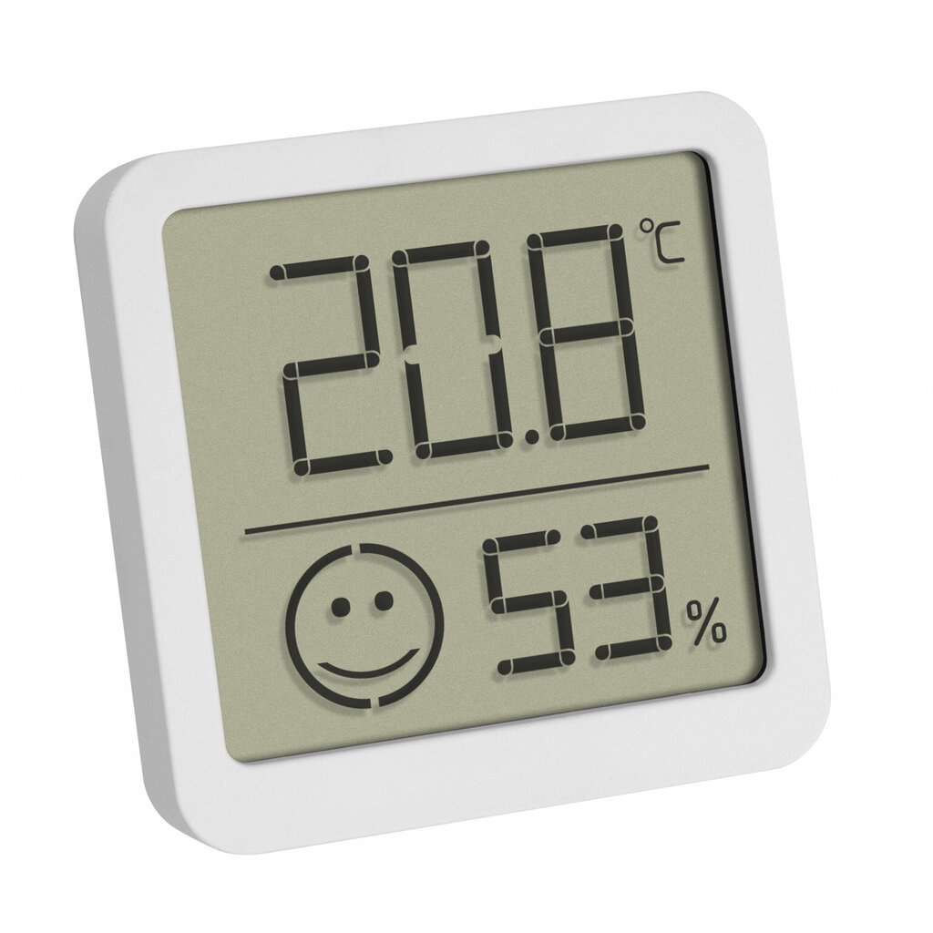 Digitālais termohigrometrs ar komforta zonu TFA 30.5053.02 cena un informācija | Meteostacijas, āra termometri | 220.lv