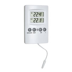 Цифровой внутренний/наружный термометр с сигнализацией TFA 30.1024 цена и информация | Метеорологические станции, термометры | 220.lv