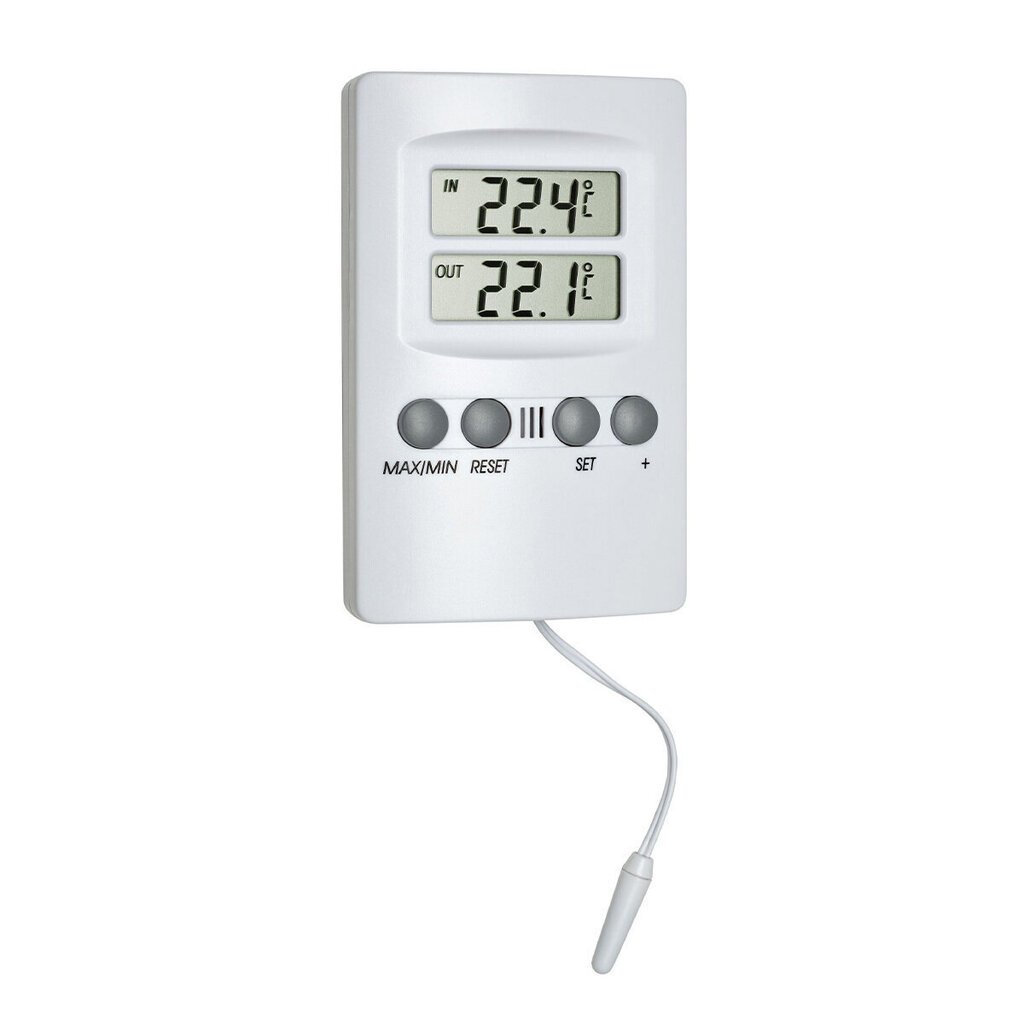 Digitālais iekštelpu/āra termometrs ar signalizāciju TFA 30.1024 цена и информация | Meteostacijas, āra termometri | 220.lv