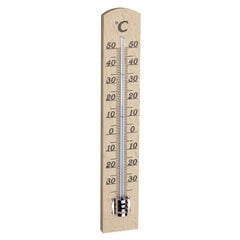 Аналоговый комнатный термометр из бука ТFА 12.1003.05 цена и информация | Метеорологические станции, термометры | 220.lv