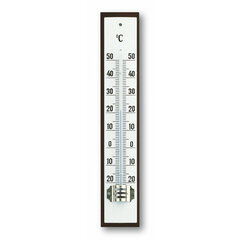 Комнатный термометр из красного дерева ТFА 12.1011 цена и информация | Метеорологические станции, термометры | 220.lv
