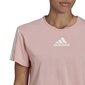 Adidas Blūze W Tc Crop Tee Pink HD9353 HD9353/S цена и информация | Sporta apģērbs sievietēm | 220.lv