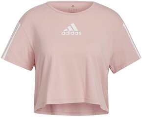 Adidas Blūze W Tc Crop Tee Pink HD9353 HD9353/S cena un informācija | Sporta apģērbs sievietēm | 220.lv