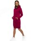 Sieviešu bordo kleita ar kapuci "Margaret" JS/YS10005-47058-XL cena un informācija | Kleitas | 220.lv
