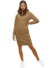 Sieviešu tumši brūna kleita ar kapuci "Margaret" JS/YS10005-47057-XL цена и информация | Платья | 220.lv