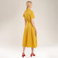 Gara vasaras kleita stilīgām sievietēm, dzeltena cena un informācija | Kleitas | 220.lv