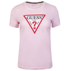 Женская футболка Guess T-SHIRT SS CN ORIGINAL TEE PINK W1YI1BI3Z11 G6K9 43518 цена и информация | Женские футболки | 220.lv