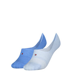 Женские носки TOMMY HILFIGER JEANS, 2 пары, синие 701218406 002 44362 цена и информация | Женские носки | 220.lv
