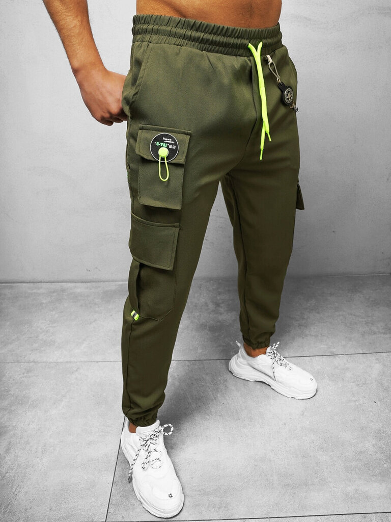 Vīriešu čaki joggeri "Star" O/CP149-47081-XXL цена и информация | Sporta apģērbs vīriešiem | 220.lv