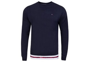 Vīriešu sporta džemperis Tommy Hilfiger TRACK TOP LS HWK NAVY UM0UM01928 DW5 28748 цена и информация | Мужские свитера | 220.lv