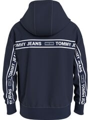 Vīriešu sporta džemperis Tommy Hilfiger TJM TOMMY TAPE HOODIE NAVY DM0DM12934 C87 44126 cena un informācija | Vīriešu džemperi | 220.lv