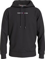 Vīriešu džemperis Tommy Hilfiger, melns cena un informācija | Vīriešu jakas | 220.lv