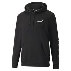 Мужская толстовка Puma ESS TAPE HOODIE, черная 847385 01 44951 цена и информация | Мужские толстовки | 220.lv