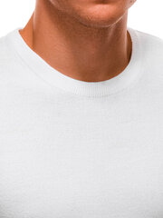 Vīriešu džemperis Edoti E199 balts cena un informācija | Vīriešu džemperi | 220.lv