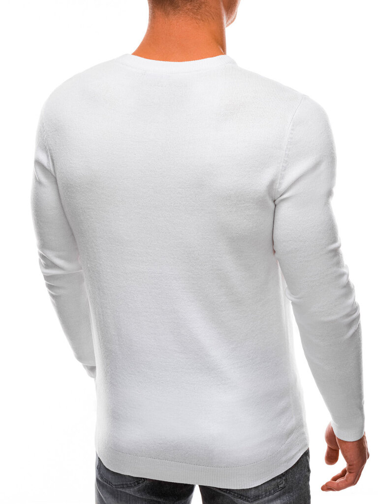 Vīriešu džemperis Edoti E199 balts cena un informācija | Vīriešu džemperi | 220.lv