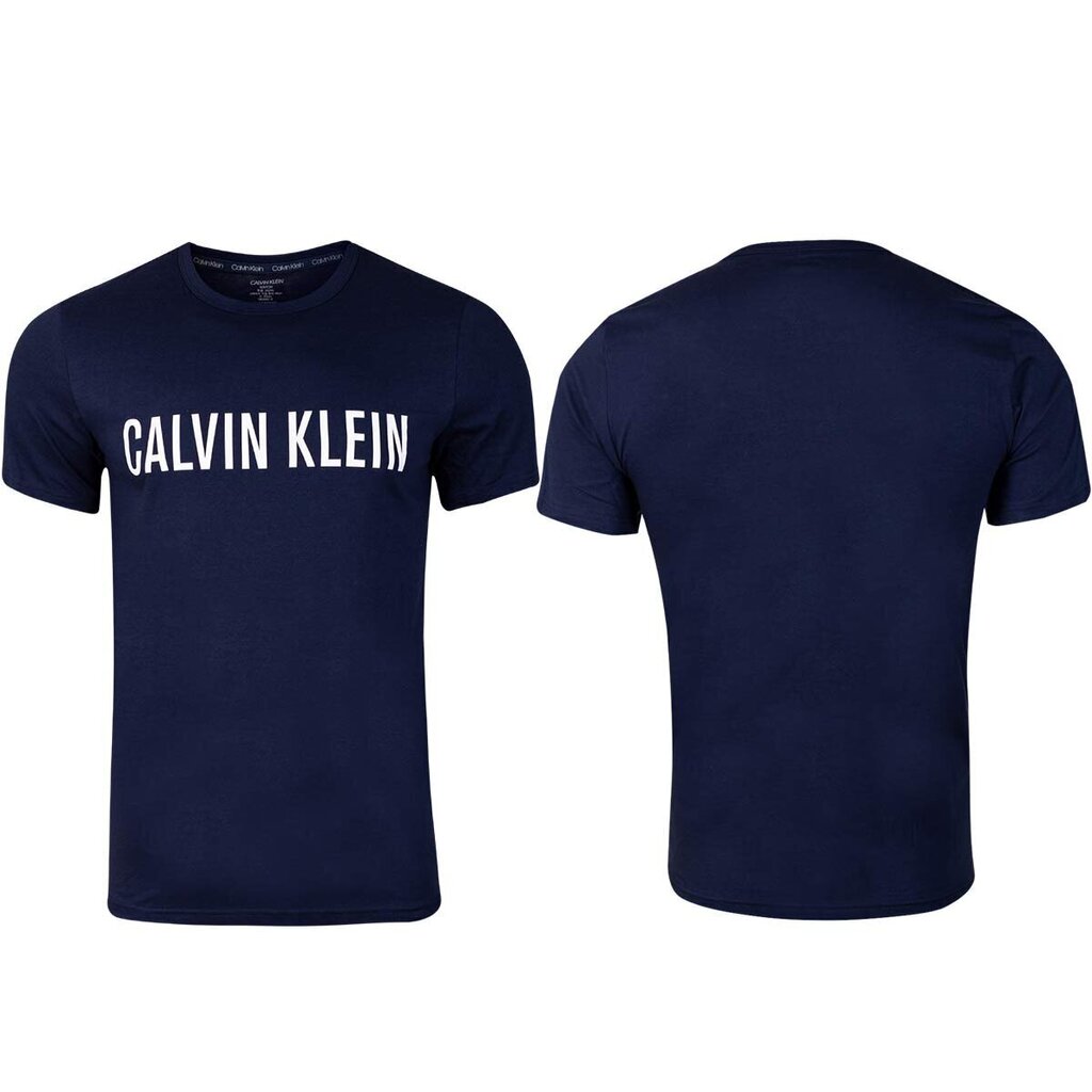 T-krekls vīriešiem CALVIN KLEIN S/S CREW NECK, melns 000NM1959E 8SB 42488 цена и информация | Vīriešu T-krekli | 220.lv