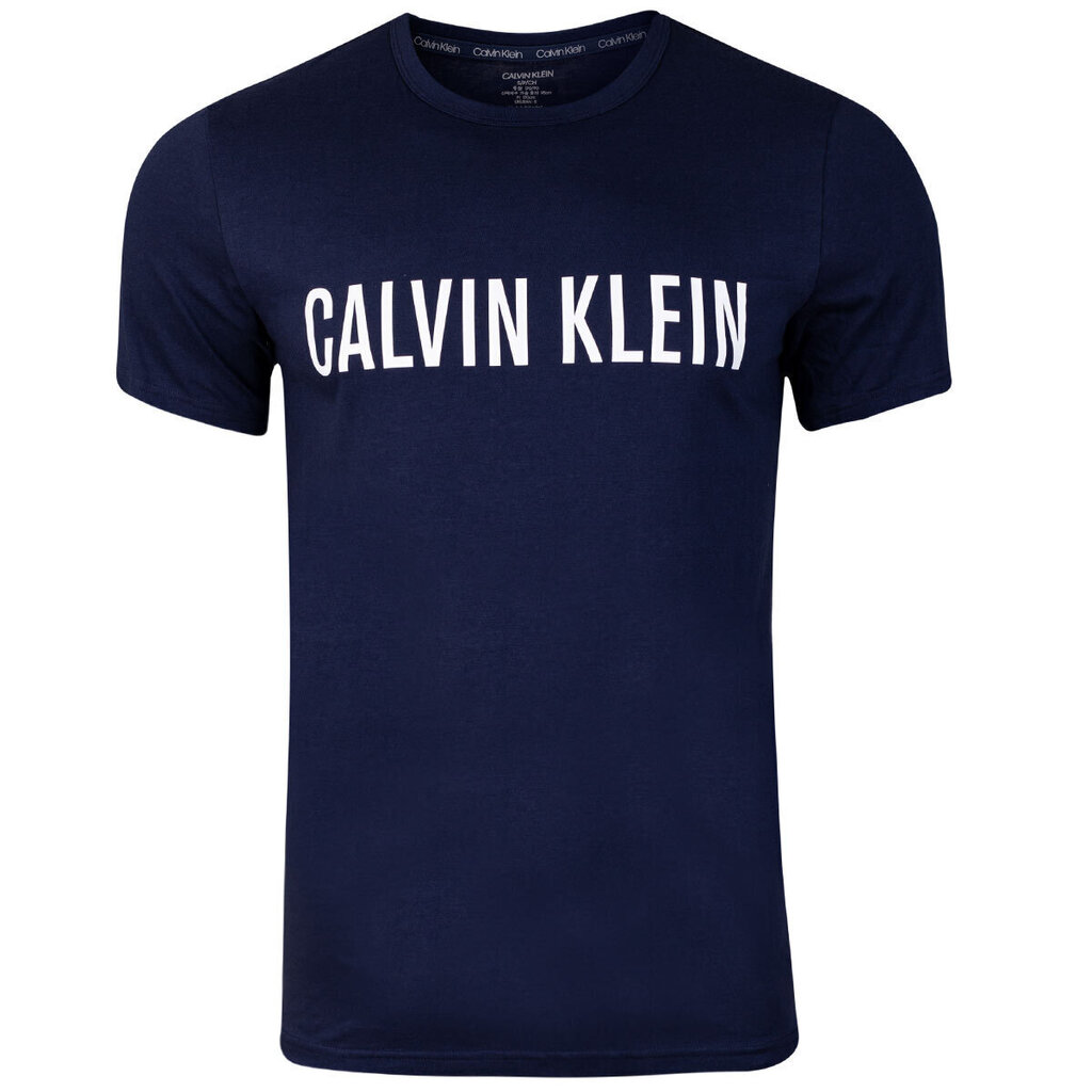 T-krekls vīriešiem CALVIN KLEIN S/S CREW NECK, melns 000NM1959E 8SB 42488 цена и информация | Vīriešu T-krekli | 220.lv