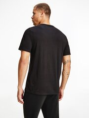 Футболка мужская Calvin Klein S/S CREW NECK, черная 000NM1903E WK5 42554 цена и информация | Мужские футболки | 220.lv