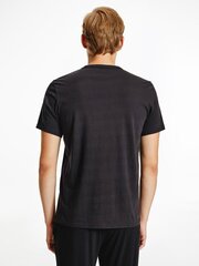 Мужская футболка CALVIN KLEIN S/S CREW NECK, черная 000NM1959E W10 42842 цена и информация | Мужские футболки | 220.lv