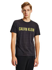 T-krekls vīriešiem CALVIN KLEIN S/S CREW NECK, melns 000NM1959E W10 42842 cena un informācija | Vīriešu T-krekli | 220.lv