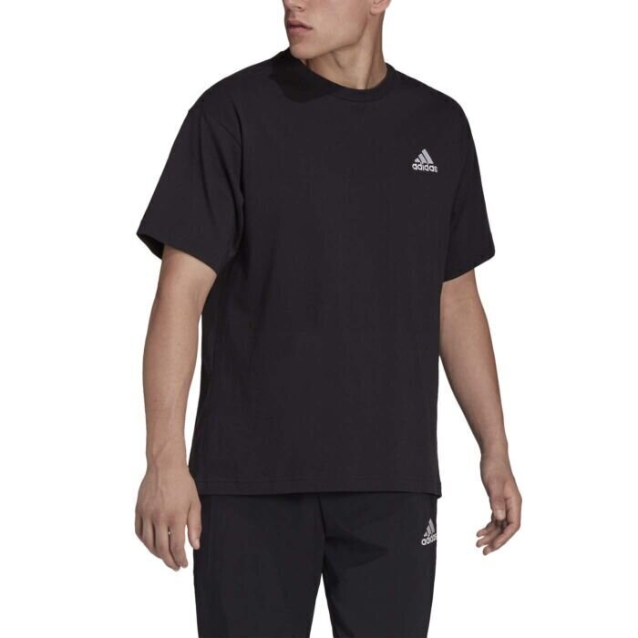 T-krekls vīriešiem ADIDAS T-SHIRT TEE SHIRT, melns HE4387 44644 цена и информация | Vīriešu T-krekli | 220.lv