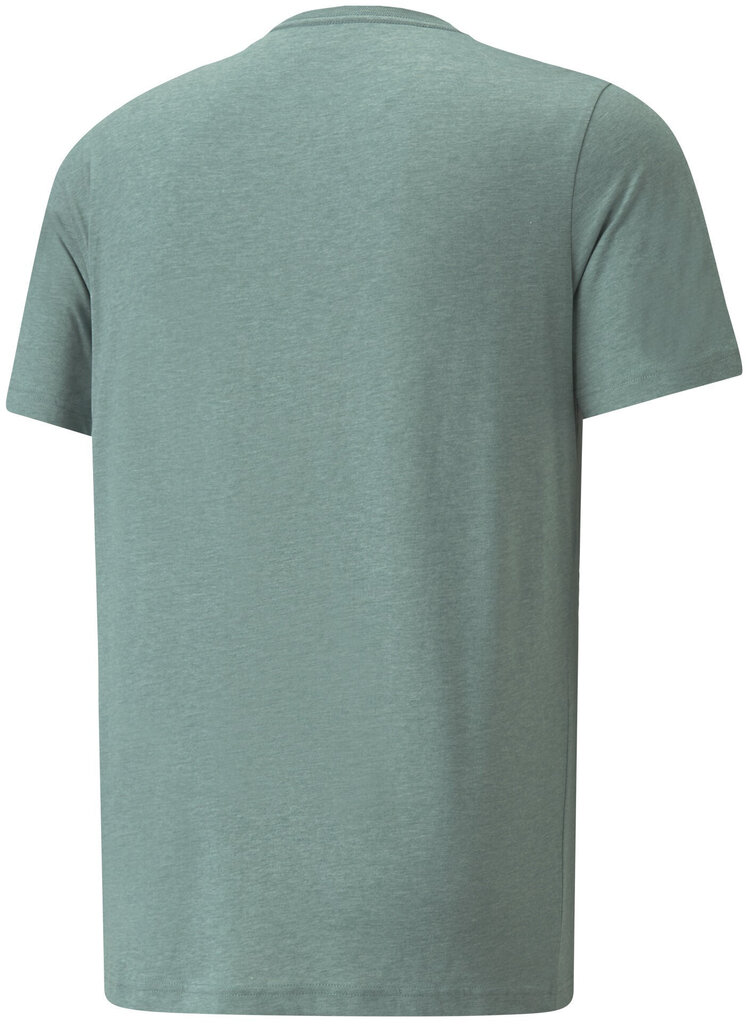 Puma T-Krekli Ess Heather Tee Green 586736 50 586736 50/XL цена и информация | Vīriešu T-krekli | 220.lv