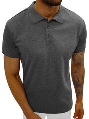 Vīriešu tumši pelēks polo krekls "Casual" JS/8T80/5-47004-XXL цена и информация | Мужские футболки | 220.lv