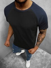 Vīriešu melni zils krekls "Dilan" JS/8T82/3-47065-XXL цена и информация | Мужские футболки | 220.lv