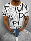 Balts vīriešu t-krekls "Fun" JS/KS1972Z-47103-XXL цена и информация | Vīriešu T-krekli | 220.lv