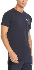 Puma T-Krekli Evostripe Tee Navy 847394 43 847394 43/4XL cena un informācija | Vīriešu T-krekli | 220.lv