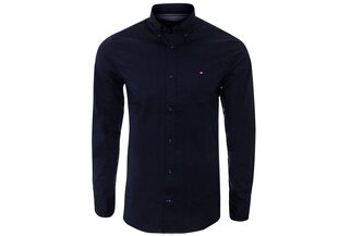 Krekls vīriešiem TOMMY HILFIGER CORE STRETCH SLIM POPLIN SHIRT, zils 0867894704 403 cena un informācija | Vīriešu krekli | 220.lv