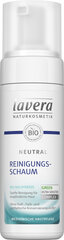Sejas tīrīšanas putas Neutral Lavera, 150 ml cena un informācija | Sejas ādas kopšana | 220.lv