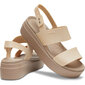 Crocs™ Brooklyn Metallic Low Wedge Women's 167527 цена и информация | Sieviešu sandales | 220.lv