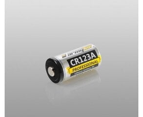 Baterija Armytek CR123A Litijs 1600 mAh cena un informācija | Baterijas | 220.lv