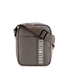 Soma vīriešiem Bikkembergs - E2BPME4A0012 73135 E2BPME4A0012_001GREY цена и информация | Мужские сумки | 220.lv