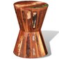 vidaXL Taburetė, perdirbtos medienos masyvas cena un informācija | Sēžammaisi, pufi | 220.lv