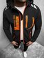 Melna vīriešu jaka ar oranžām detaļām "Ero" JS/HH026/1-47280-XXL цена и информация | Vīriešu virsjakas | 220.lv
